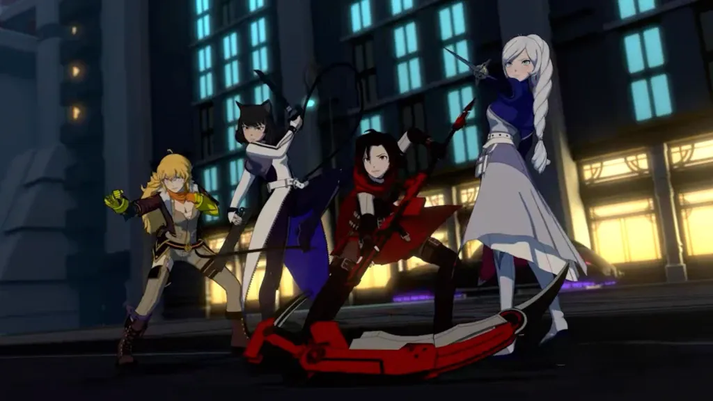 《RWBY：冰雪的弓矢》v1.0，四位女主角实时切换的2D横版动作游戏