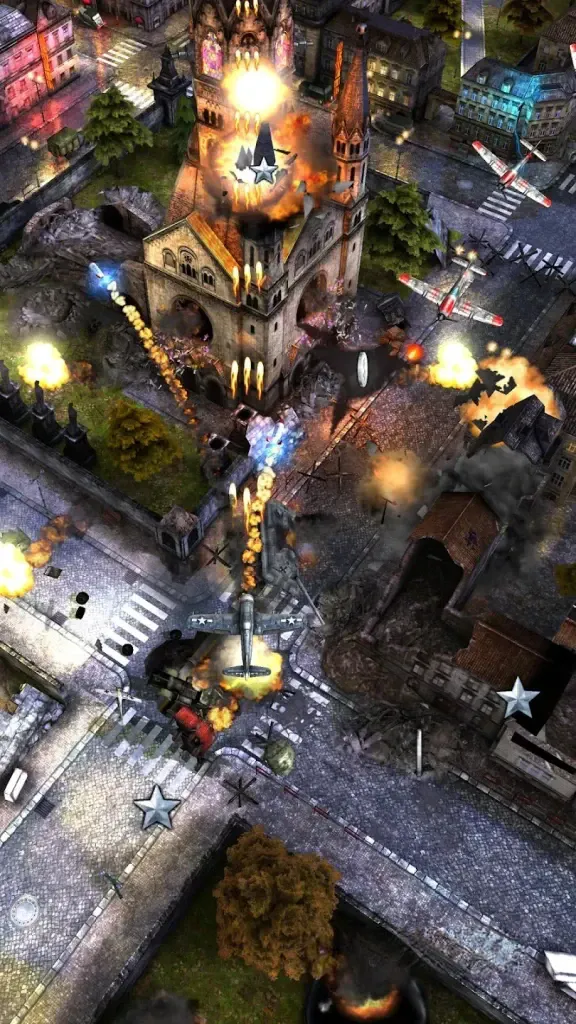 《致命空袭2》v1.6.0，3D高画质二战背景飞行射击游戏