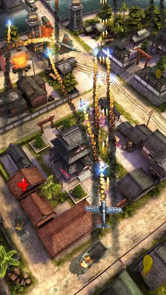 《致命空袭2》v1.6.0，3D高画质二战背景飞行射击游戏