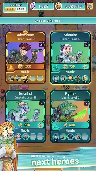 《英雄公园2》v1.0.4，外星神秘星球上建造管理地牢与商店模拟经营游戏