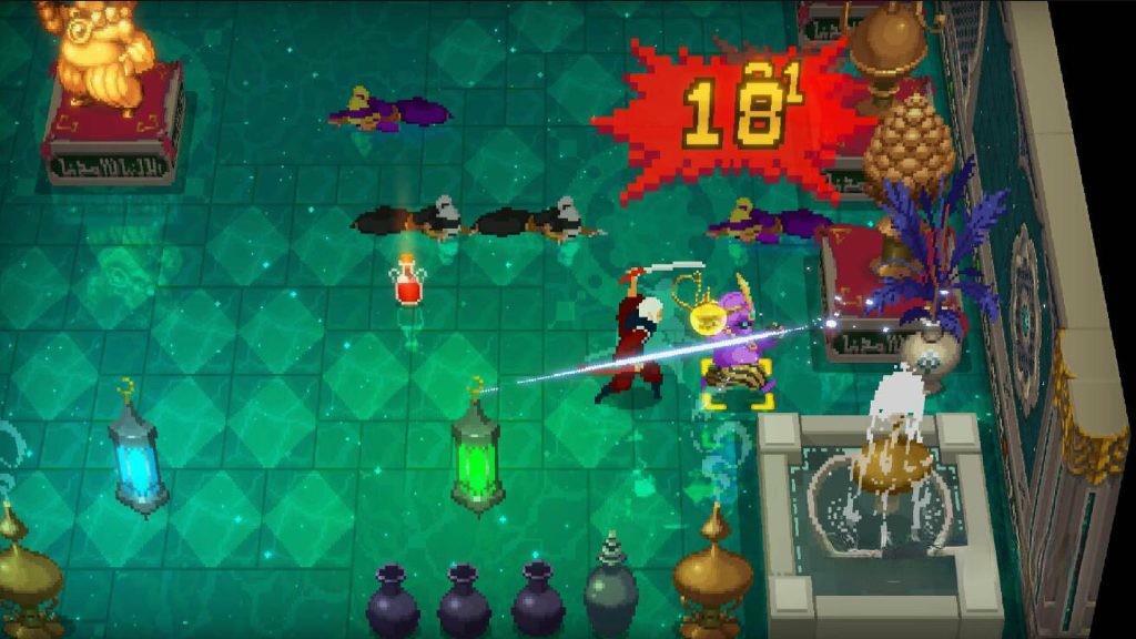 《战魂铭人》更新v3.3.1，steam特别好评的像素风横版动作肉鸽游戏