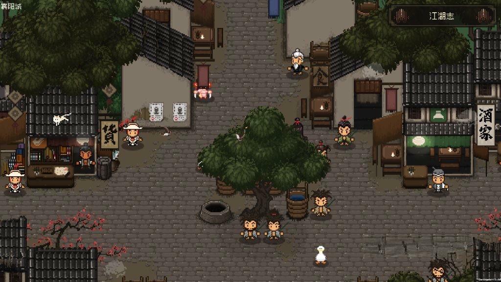 《‎大江湖之苍龙与白鸟》v1.1.1，像素风回合制武侠RPG游戏