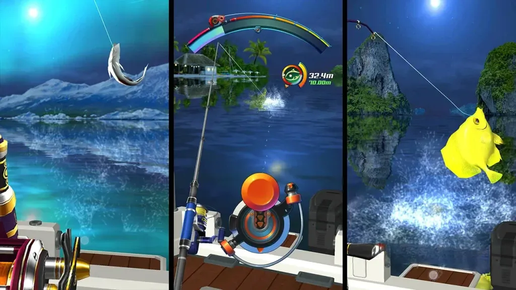 《钓鱼胡克》v2.6.7，竖版拟真休闲钓鱼模拟游戏