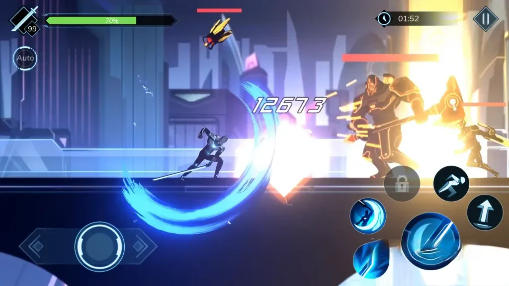 《超速2：暗影联盟》v1.9.7，未来科幻题材的横版动作格斗游戏
