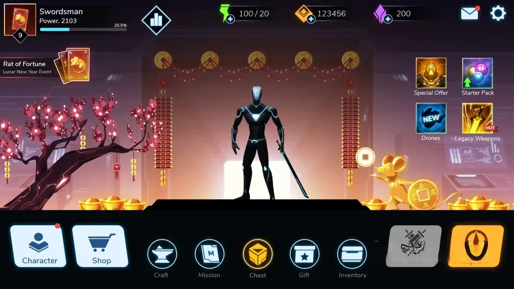 《超速2：暗影联盟》v1.9.7，未来科幻题材的横版动作格斗游戏
