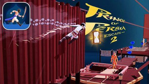 《波斯王子:大逃亡2》v1.4.6,在沙宫殿与洞穴中狂奔的竖屏动作跑酷冒险游戏-绿树游戏社区