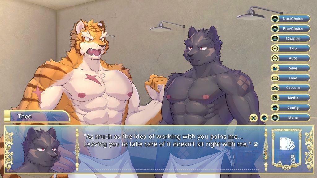 《骑士学院1+2》，steam特别好评的兽人题材的视觉小说游戏