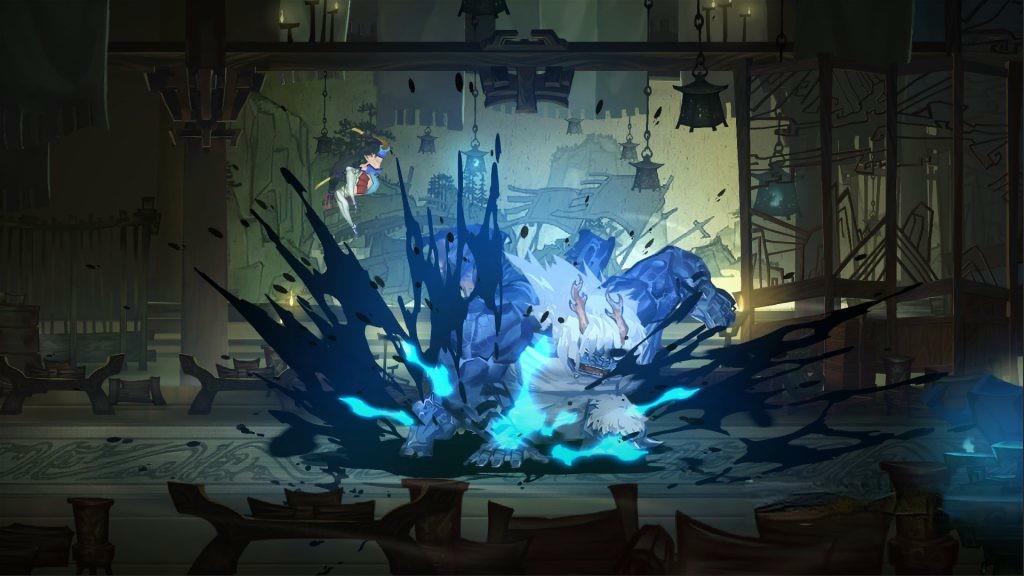 《幽林怪谈》v1.0，steam特别好评的战国神话背景高画质水墨国风2D横版动作游戏