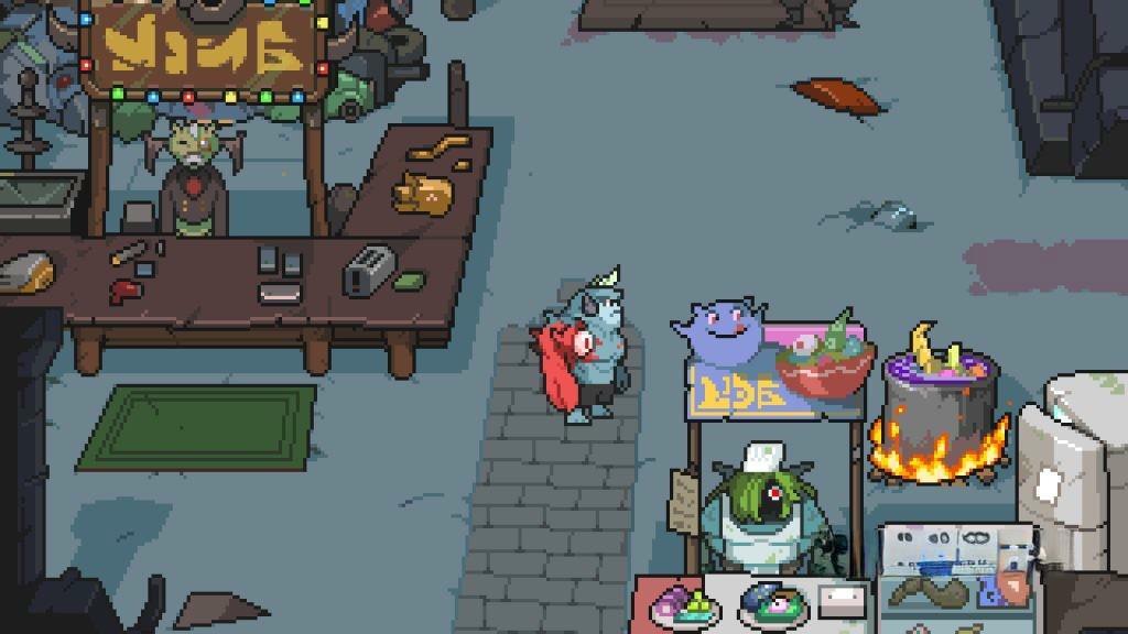 《梅格与怪物》v0.9.16，steam好评如潮的像素风竖屏冒险RPG游戏