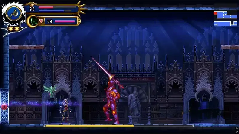 《恶魔城：黑暗遗迹》v1.0.0，原汁原味的高品质恶魔城同人游戏，以《恶魔城：黑暗诅咒》赫克特为主角的2D横版动作游戏