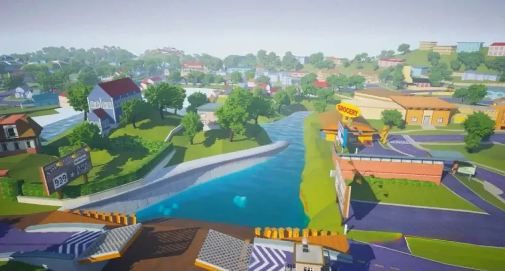 《辛普森：横冲直撞》v1.0.1，致敬《GTA》玩法的开放世界动作冒险游戏