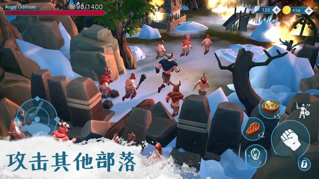 《文兰故事：维京生存游戏》v1.2.3，维京殖民地为背景的开放世界生存动作角色扮演游戏