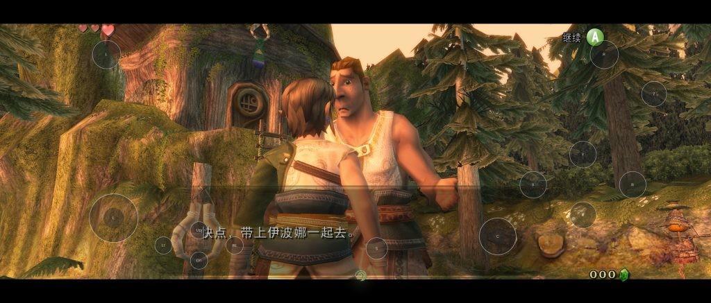 《塞尔达传说：黄昏公主》安卓移植版更新v1.20-1直装高清中文版，4K高清纹理高清字体整合包，新增屏幕虚拟按键控制，青年林克的开放世界动作冒险游戏