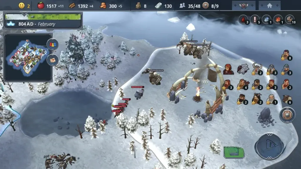《北境之地》全DLC解锁完整版，Steam特别好评的北欧神话背景高品质即时战略游戏