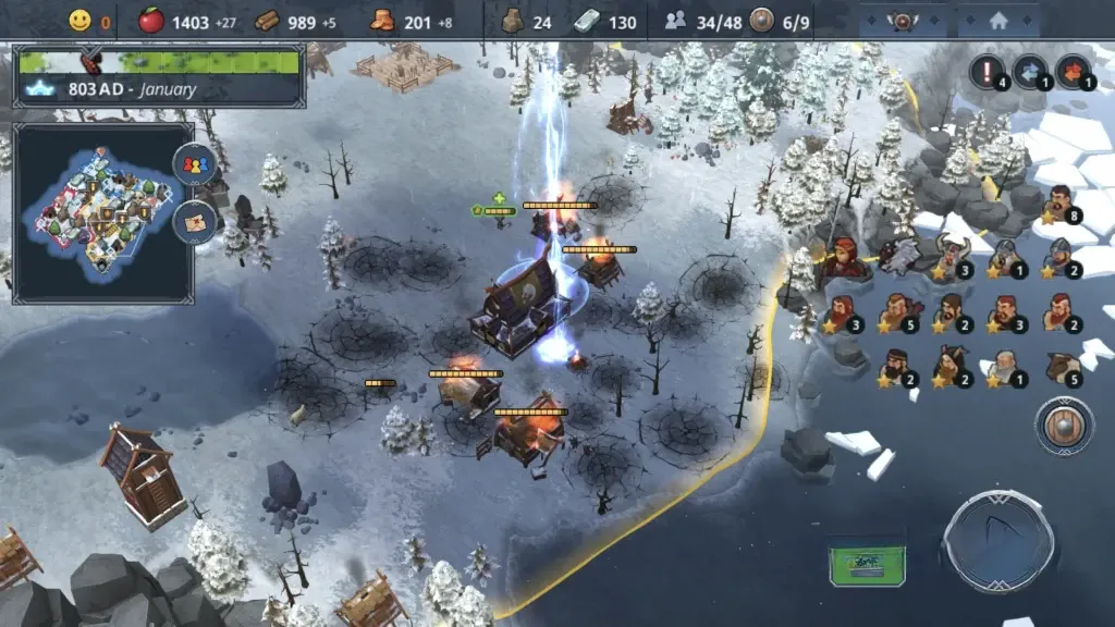 《北境之地》全DLC解锁完整版，Steam特别好评的北欧神话背景高品质即时战略游戏