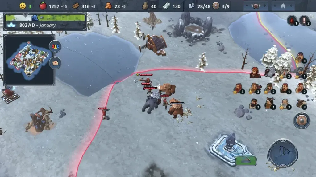 《北境之地》全DLC解锁完整版，Steam特别好评的北欧神话背景高品质即时战略游戏