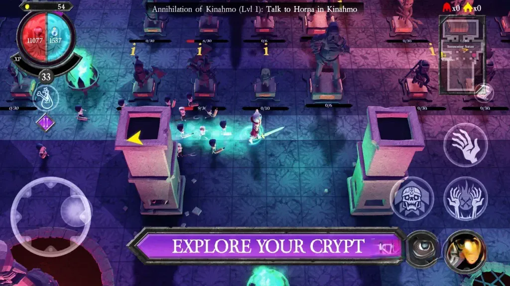 《不死族》v1.2.2.01，steam特别好评的扮演死灵法师操控不死军团的暗黑风策略动作RPG游戏
