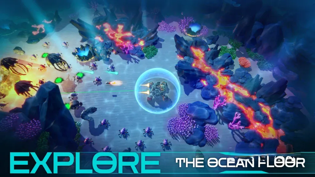 《海洋守护者：穹顶生存》v1.0.6，steam特别好评的海底采矿塔防肉鸽动作冒险游戏