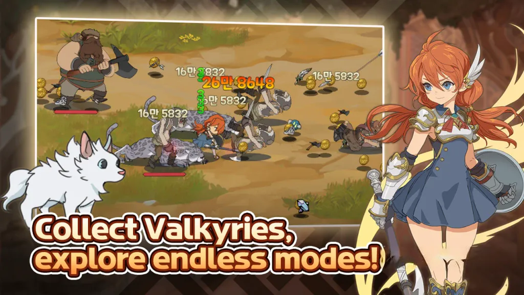 《十女武神》v1.1.28，以北欧神话为背景的二次元放置RPG游戏