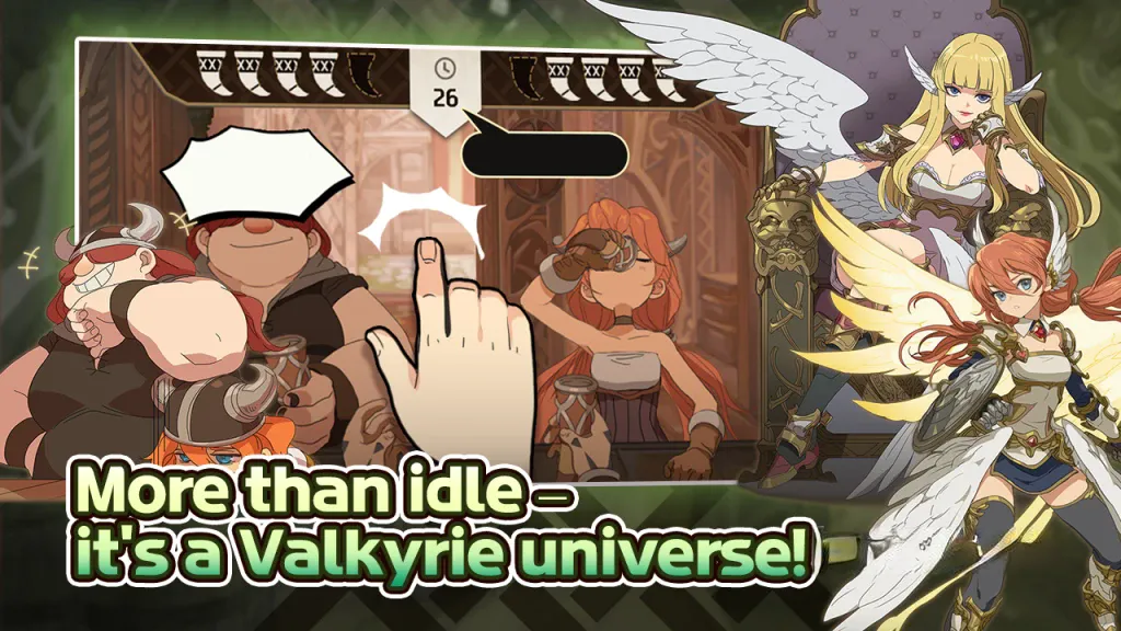 《十女武神》v1.1.28，以北欧神话为背景的二次元放置RPG游戏