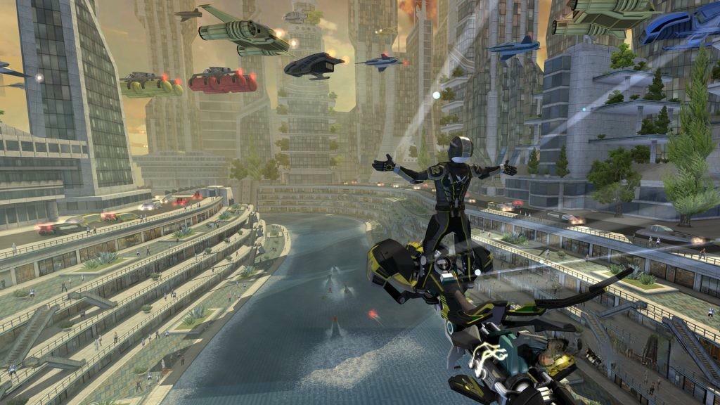 《激流快艇123合集》，Steam特别好评的科幻题材水上快艇竞速游戏