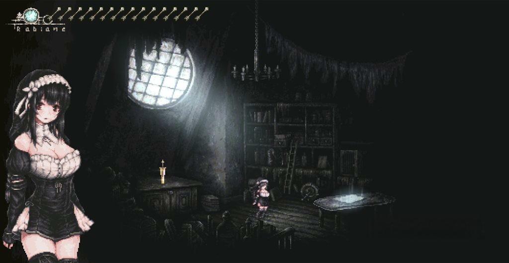 《哥特少女勇闯恶魔城》v3.0.0，steam特别好评的2D复古像素风横版动作游戏