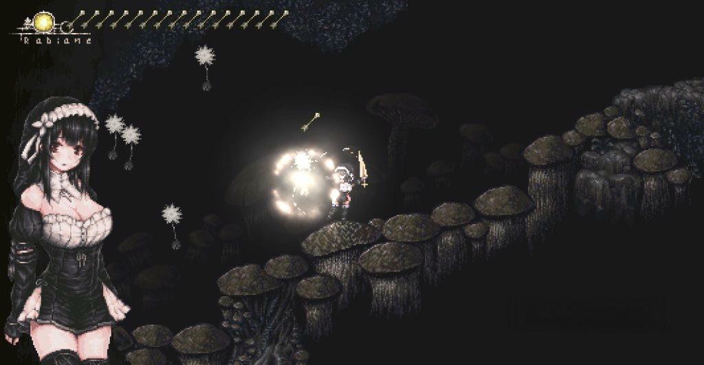 《哥特少女勇闯恶魔城》v3.0.0，steam特别好评的2D复古像素风横版动作游戏