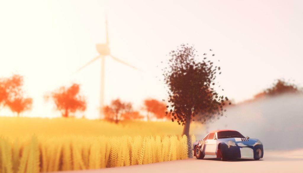 《拉力赛艺术》，Steam特别好评的低多边形美术风格的赛车竞速游戏