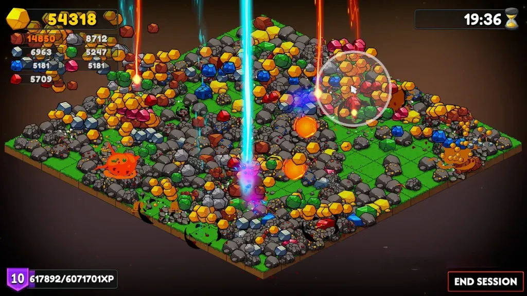 《继续采矿：世界篇》v1.0，steam特别好评的增量式放置挖矿游戏