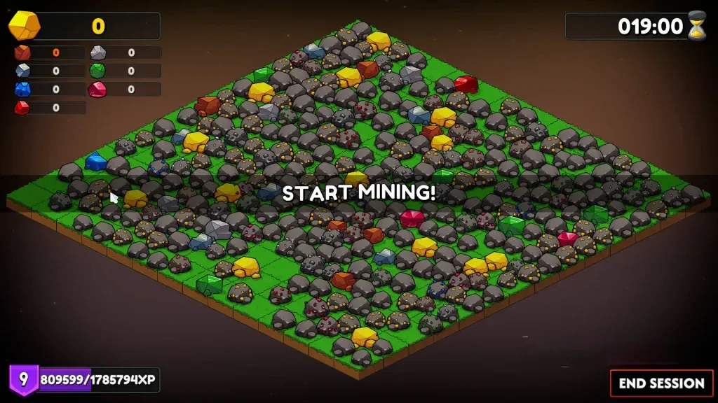 《继续采矿：世界篇》v1.0，steam特别好评的增量式放置挖矿游戏