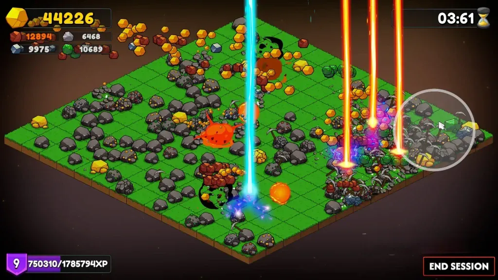 《继续采矿：世界篇》v1.0，steam特别好评的增量式放置挖矿游戏