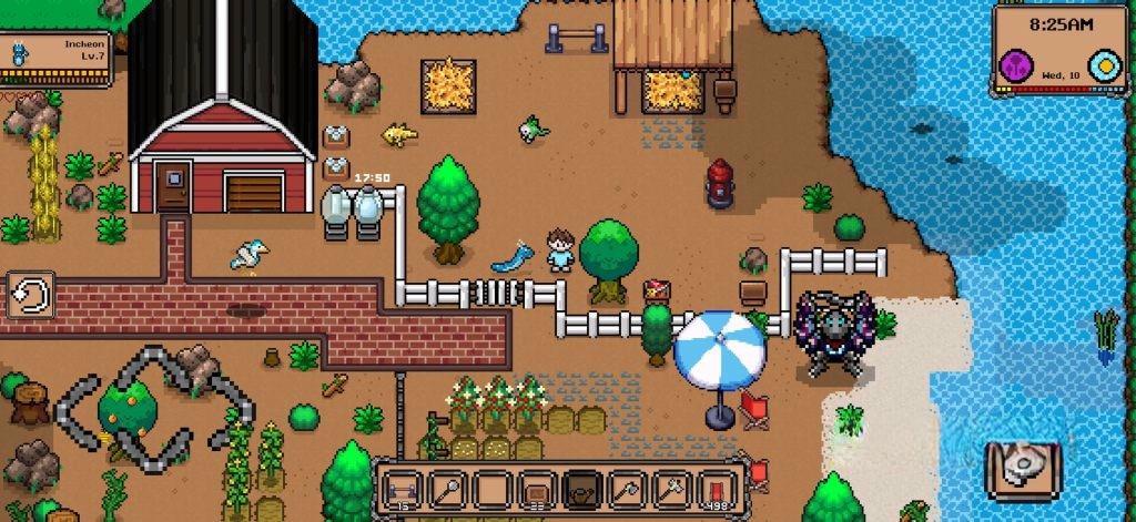 《克洛蒙怪兽农场》v0.8058，steam特别好评的融合怪物驯养与农场模拟的像素风RPG游戏