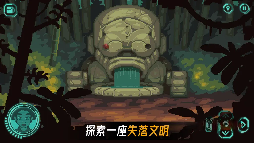 《被遗弃的星球》v1.3.8解锁完整版，steam特别好评的像素风太空科幻点击式解谜冒险游戏