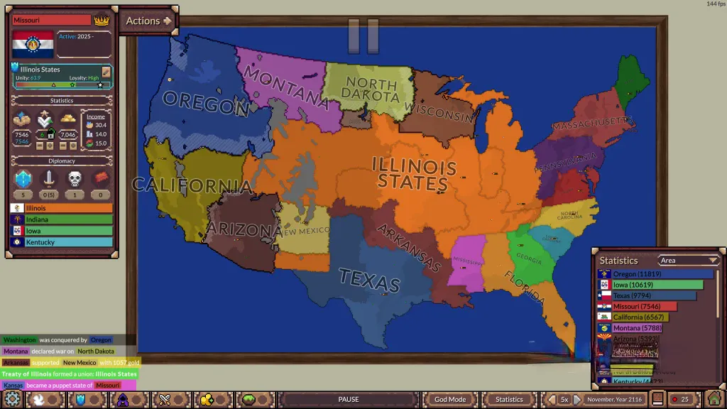 《冲突时代：世界大战》v4.4.0，steam好评如潮的高自由度沙盘战争模拟世界大战略游戏