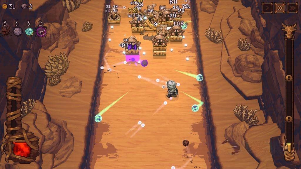 《球比伦战记》v1.300，steam特别好评的超爽肉鸽弹珠台动作射击游戏