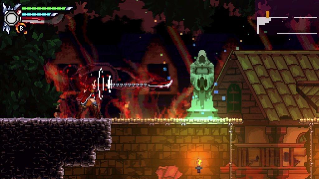 《托兹乌哈之夜：炼金术士的秩序》v1.5.1，2D横版像素风类银河恶魔城动作游戏