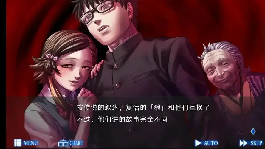 《人狼村之谜》v1.1.2g，Steam好评如潮的悬疑推理文字冒险游戏神作
