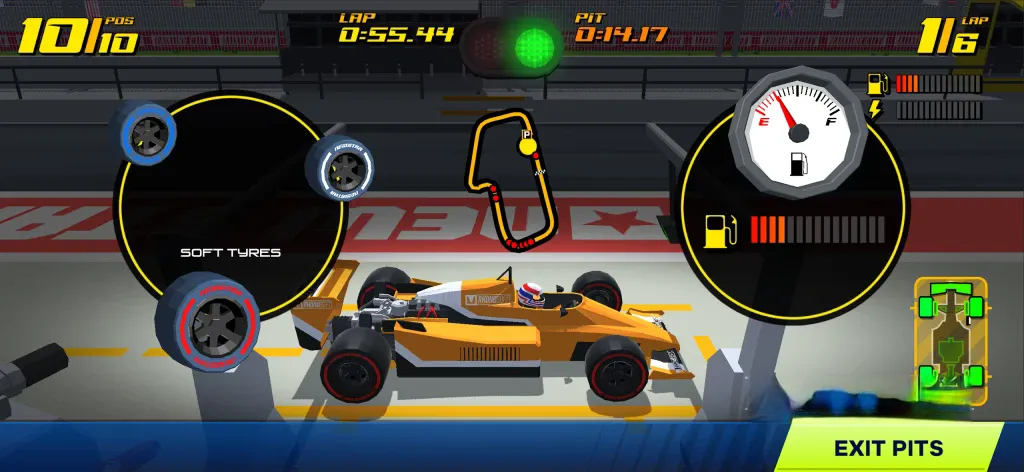 《新星大奖赛》v1.0.28，steam特别好评的街机风格F1赛车竞速游戏