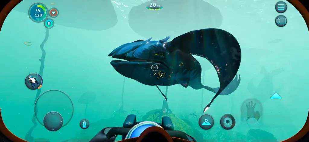 《深海迷航：零度之下》v1.22.55047 Mod菜单版，高画质开放世界外星海洋动作生存冒险游戏