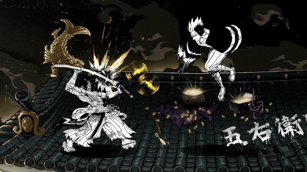 《二击必杀》v1.3.2，steam特别好评的2D水墨风武士刀剑砍杀格斗游戏