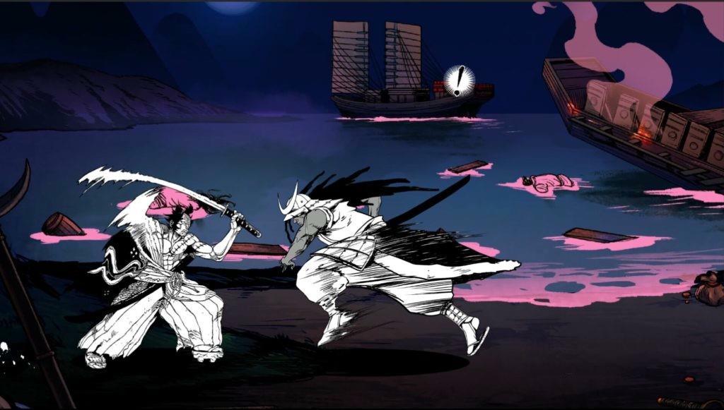 《二击必杀》v1.3.2，steam特别好评的2D水墨风武士刀剑砍杀格斗游戏