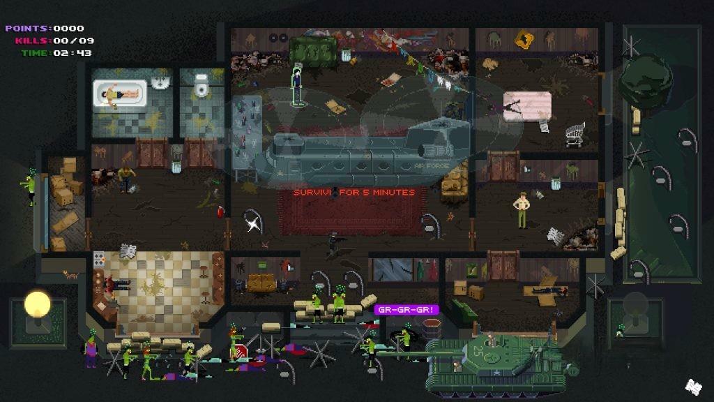 《疯狂派对》汉化版，Steam特别好评的像素风策略潜行暗杀游戏