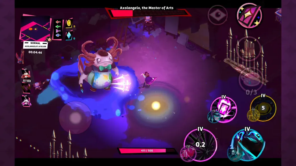 《卡牌艾斯》v2.0.0.1-b182， steam特别好评的类似《哈迪斯》玩法高速动作肉鸽游戏