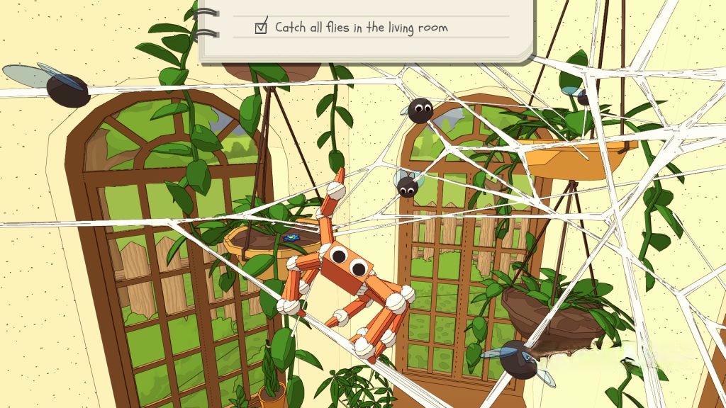 《织带之旅》v0.14.4，steam好评如潮的扮演蜘蛛物理沙盒动作冒险游戏
