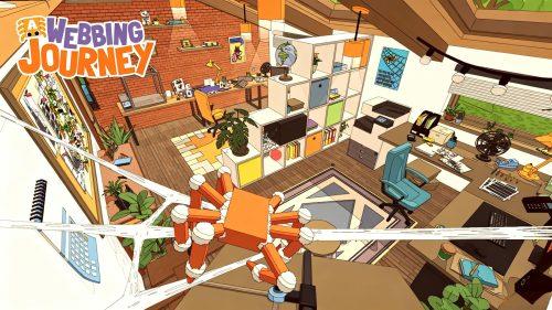 《织带之旅》v0.14.4,steam好评如潮的扮演蜘蛛物理沙盒动作冒险游戏-绿树游戏社区