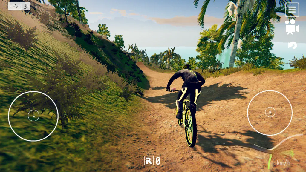 《速降王者》v1.10.20，steam特别好评的山地自行车速降极限运动游戏