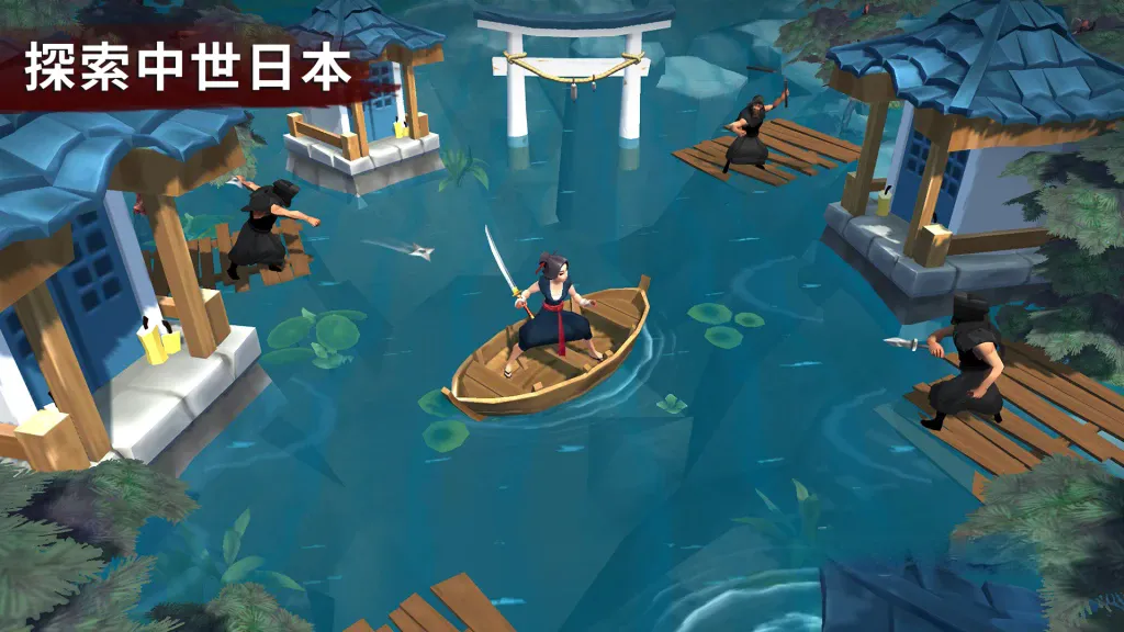 《大小：武士生存物语》v2.1.20，扮演日本战国时代武士之女的3D动作ARPG游戏