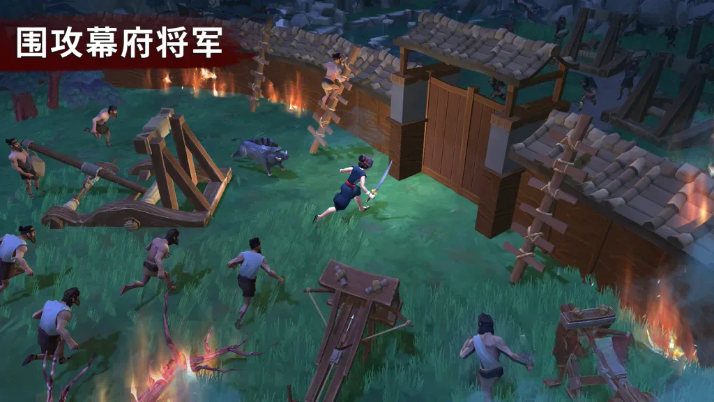 《大小：武士生存物语》v2.1.20，扮演日本战国时代武士之女的3D动作ARPG游戏