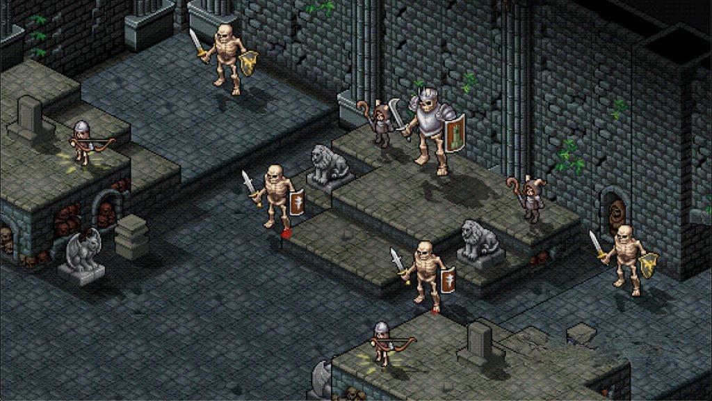 《爬行战术》v3.4.13，steam特别好评的像素风回合制肉鸽沙盒战棋+地牢探索游戏