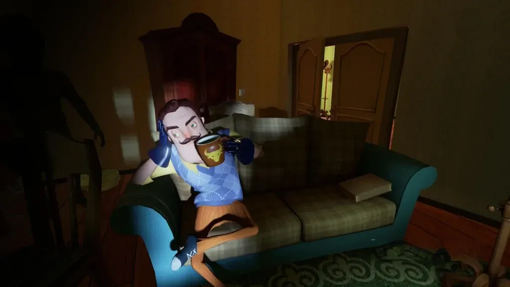 《你好邻居》优化版，Steam特别好评的恐怖动作冒险游戏